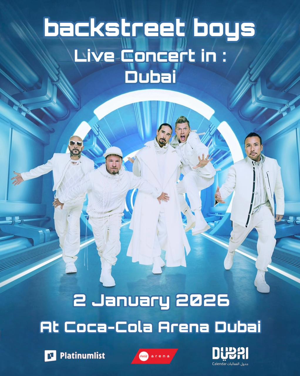 Backstreet Boys Live Concert in Dubai